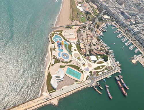 Construction of Mersin Denizpark Aquapark Project